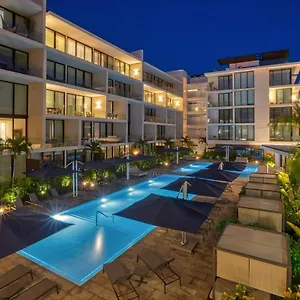 Astonishing With Balcony In A Private Complex With Pool And Gym Mexico